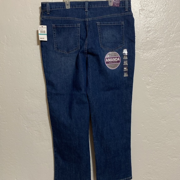 Gloria Vanderbilt Amanda Jeans 16P short - Picture 2 of 7